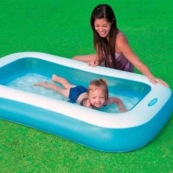 Надувний басейн Intex 166 х 100 х 25 см 90 л Blue 6903100022016