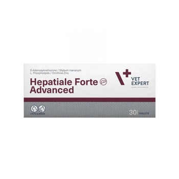Харчова добавка для собак VetExpert Hepatiale Forte Advanced 30 шт