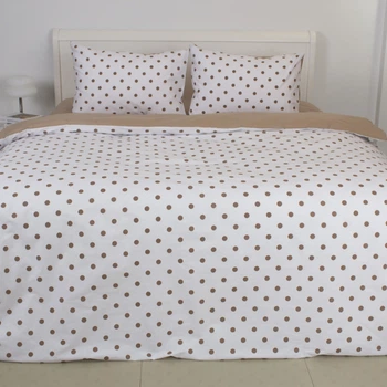 Комплект постільної білизни ТЕП "Happy Sleep" Chocolate Dots, двоспальна