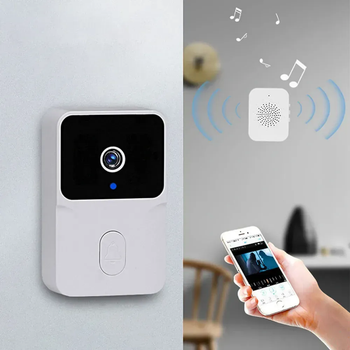 Беспроводной WIFI дверной звонок с камерой / Дверной звонок с камерой домофон (Wi-Fi)