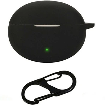Защитный чехол Deexe Silicone Sleeve для OPPO Enco Air 4 - Black