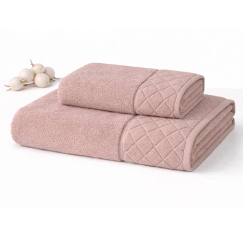 Комплект полотенец махровых 2 шт BEKI 5865-4/2 (50x90, 70х140)