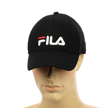 Мужская бейсболка стрейч Fila черный