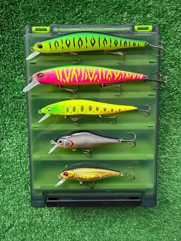 Універсальний Набір Воблерів на щуку, судака , окуня , жереха "Топ 5" (Fishing)(5шт в коробці)(6.8-16.5грам)(4014-Набір 5)