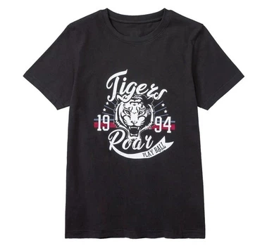 Футболка для мальчика Pepperts хлопок подростковая TIGER, размер 134-140