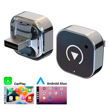 Бездротовий Адаптер в авто Carplay Smart USB 5G WiFi Bluetooth для Apple CarPlay і Android Auto