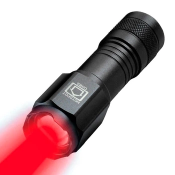 Червоний ліхтарик 630nm XPE LED, Type-C зарядка, 5W 100Lm, довжина 98мм, вологозахищений ( T9764-2R )
