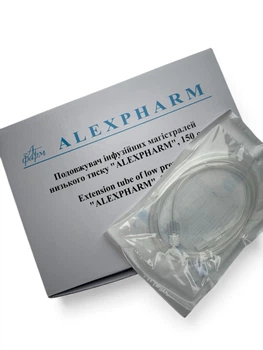 Удлинитель инфузионных магистралей низкого давления ALEXPHARM 150 см