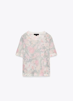 Футболка Zara 13038 Різнобарвний XL (1822)