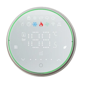 Терморегулятор Wi-Fi для теплої підлоги IN-THERM PWT 601 білий, сенсорний, програмований