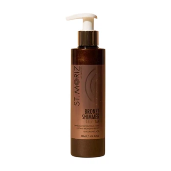 Засіб для бронзової засмаги з ефектом шимеру St Moriz Advanced Bronze Shimmer Tan, 200 мл