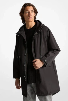 Чоловічий чорний плащ WATER REPELLENT Michael Kors S CR5208BGY0