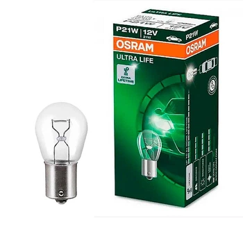 Автомобильная лампа OSRAM P21W ULTRALIFE 7506ULT-UNV 12V 21W (02315)