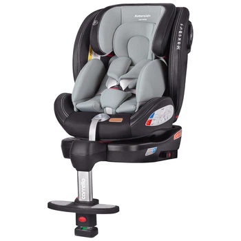 Автокрісло дитяче з системою ISOFIX поворотне з опорною стійкою від народження до 36 кг Asteroid+ CRL-15801 Marble Grey 0+1/2/3 Carrello