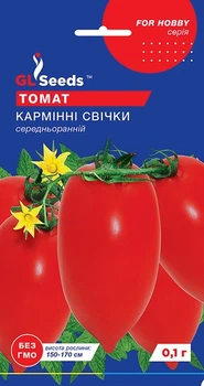 Томат "Кармінні свічки" ТМ "GL Seeds" 0,1 г.