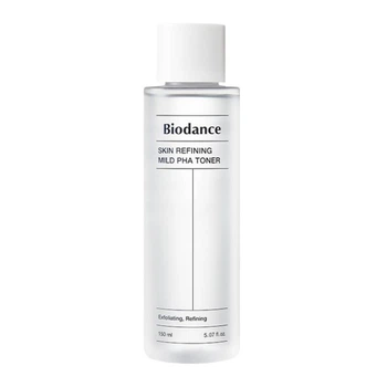 Зміцнювальний тонер з PHA-кислотою Skin Refining Mild PHA Toner Biodance 150 мл 8809937360230