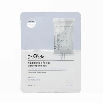 Тканинна маска Dr. Oracle PDRN Recipe Clear Mask для вирівнювання тону шкіри та боротьби з пігментацією 1 шт