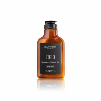 Мужской гель Emmebi Man Transparent Shaving Gel для комфортного бритья Прозрачный, 150 мл