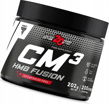 Креатиновый комплекс + HMB Trec Nutrition CM3 HMB Fusion, 200 капсул