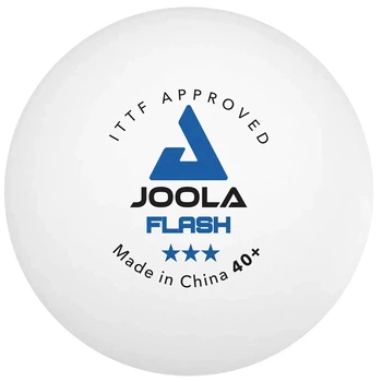 Мячи для настольного тенниса Joola Flash 40+ White ITTF 3шт (40042)