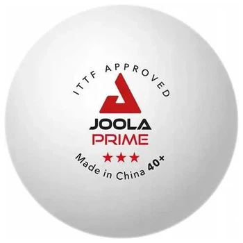 М'ячі для настільного тенісу Joola Prime 40+ White ITTF 3 шт (40032)
