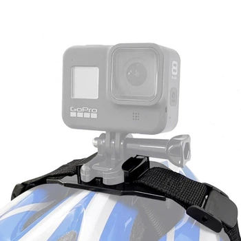 Крепление на ремешках на велосипедный шлем для экшн-камер GoPro Hero Insta360 Ace Pro DJI Osmo Action (30169)