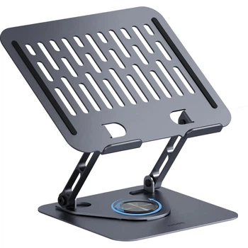 Подставка для ноутбука Hagibis Aluminium Ajustable Laptop Stand Grey (NBS04) [162341]