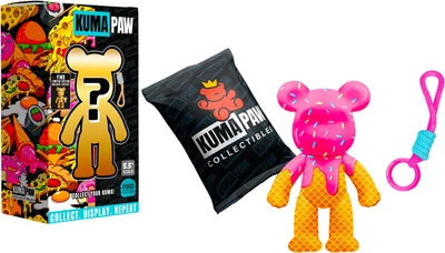 Коллекционная фигурка‑сюрприз ToyMonster Kuma Paw серия Гурман blind box (T02406-12P)