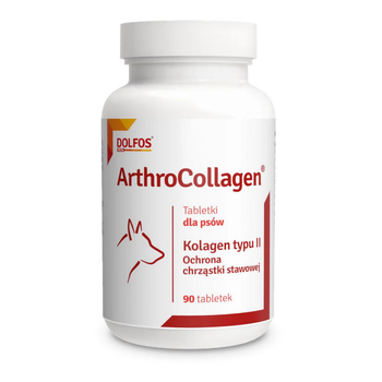 Dolfos (Долфос) ArthroCollagen добавка для укрепления суставного хряща у собак, 90 табл.