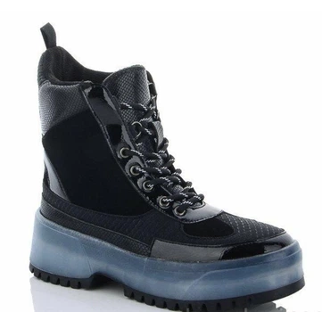 Демисезонные ботинки для девочек B&G BSK21-34/04 40 26,0 см Черный