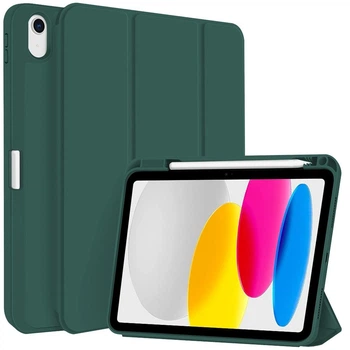 Чохол CoverSoft iPad 11 (10.9) А16, 2024 with Apple Pencil Holder, Green