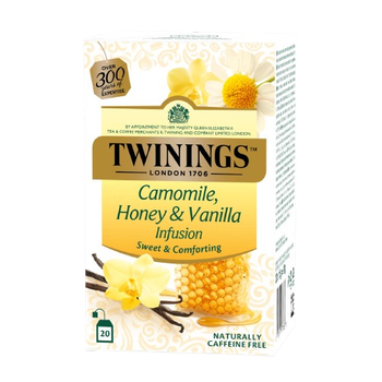 Чай Twinings травяной ромашка мед и ваниль 20 пакетиков
