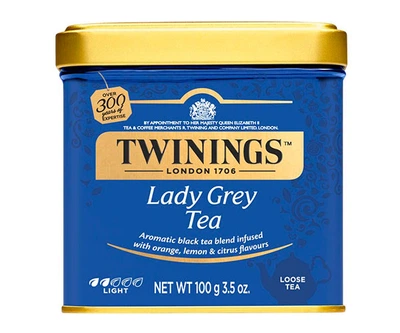 Чай Twinings черный Леди Грей 100 г ж/б