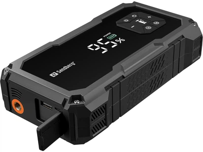 Автомобильное пуско-зарядное устройство Sandberg JumpStarter 150PSI 400A 10000mAh USB Type-C с компрессором и фонарем (472F851A32F4)