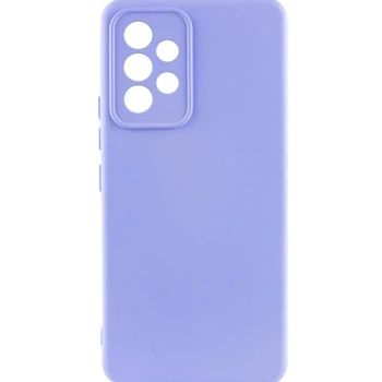 Чехол силиконовый Full Camera для Honor 90 TPU с микрофиброй внутри фиолетовый 05.Lilac