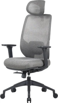 Крісло комп'ютерне офісне ергономічне OfficePro Comfort Gray (OC524G)