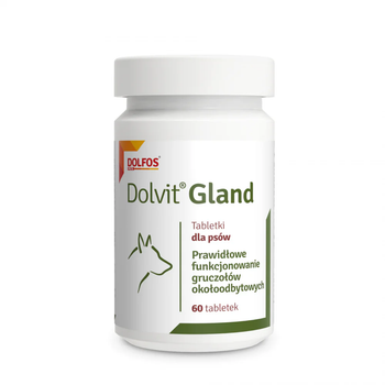 Dolfos (Дольфос) Dolvit Gland с проблемами опорожнения параанальных желез для собак, 60 табл