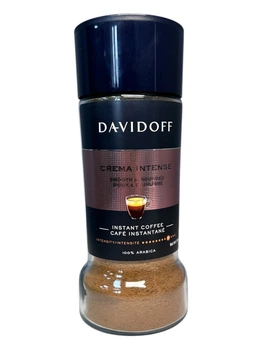 Кава Davidoff Crema Intense Smooth & Rounded розчинна 90 г в скляній банці (55397)