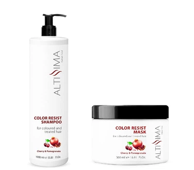 Набор для окрашенных волос Altissima COLOR RESIST Шампунь 1000 мл + Маска 500 мл