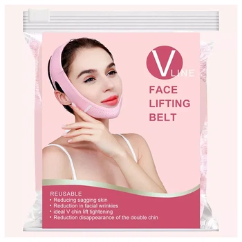 Бандаж Face Lifting Belt V-Line для підтяжки обличчя та скульптури підборіддя (корекція V-лінії)