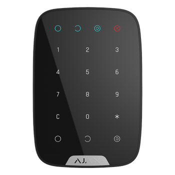 AJAX KeyPad черная (Black) Беспроводная клавиатура