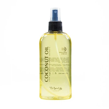 Олія Top Beauty Coconut Oil SPF 6 для інтенсивної засмаги, 200 мл