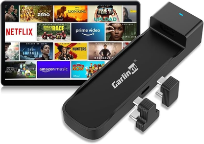 Carlinkit Car TV Mate HDMI адаптер для авто з CarPlay, 1080p, Wi-Fi, Netflix/YouTube, під Fire TV Stick