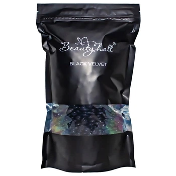 Пленочный воск для депиляции BeautyHall Черный бархат в гранулах 500 г BH_BV1000/500