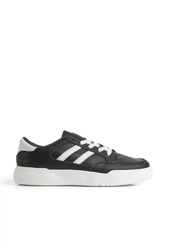 Кеди шкіряні жіночі STL 2071/Black/White/AD300-9/B 37 Чорний
