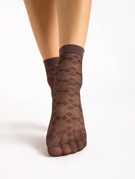 Жіночі гладкі шкарпетки Fiore una 20 den one size