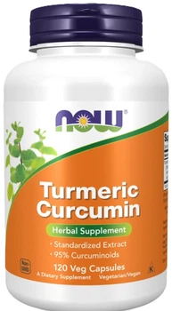 Kurkumin Now Foods ekstrakt 95% 665 mg 120 kapsułek (733739046390)
