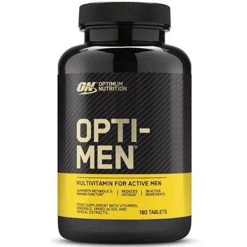 Мультивітаміни для чоловіків Optimum Nutrition Opti-men - 180 таблеток (5060469986883)
