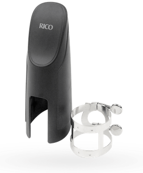 Лигатура + колпачок для баритон саксофона Rico by D'Addario Ligature & Cap for Baritone Saxophone