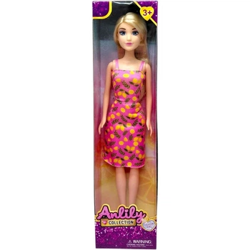 Лялька "Anlily" у стильному образі, 29см (РОЖЕВА) MIC (293939)